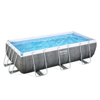 Bazén Power Steel Rattan 4,12 x 2,01 x 1,22 m bez filtrace