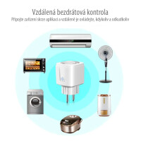 Chytrá WiFi zásuvka Smart Control EU16 