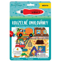 Kouzelné omalovánky - město