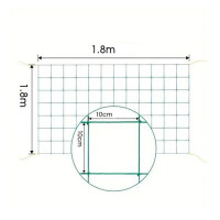 Síť opěrná pro popínavé rostliny 1,8 x 1,8 m