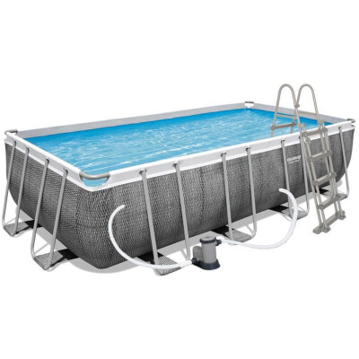Bazén Power Steel Rattan 5,49 x 2,74 x 1,22 m set včetně příslušenství